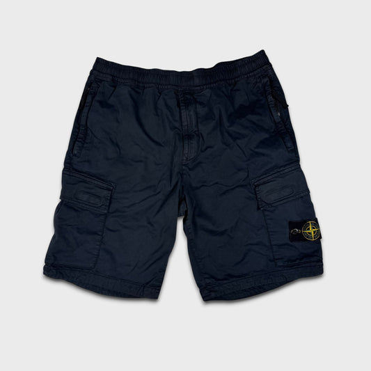 Stone Island Badge Cargo Shorts W34