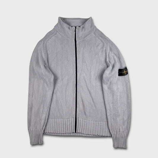 Stone Island Knit Zip Up Jumper XL