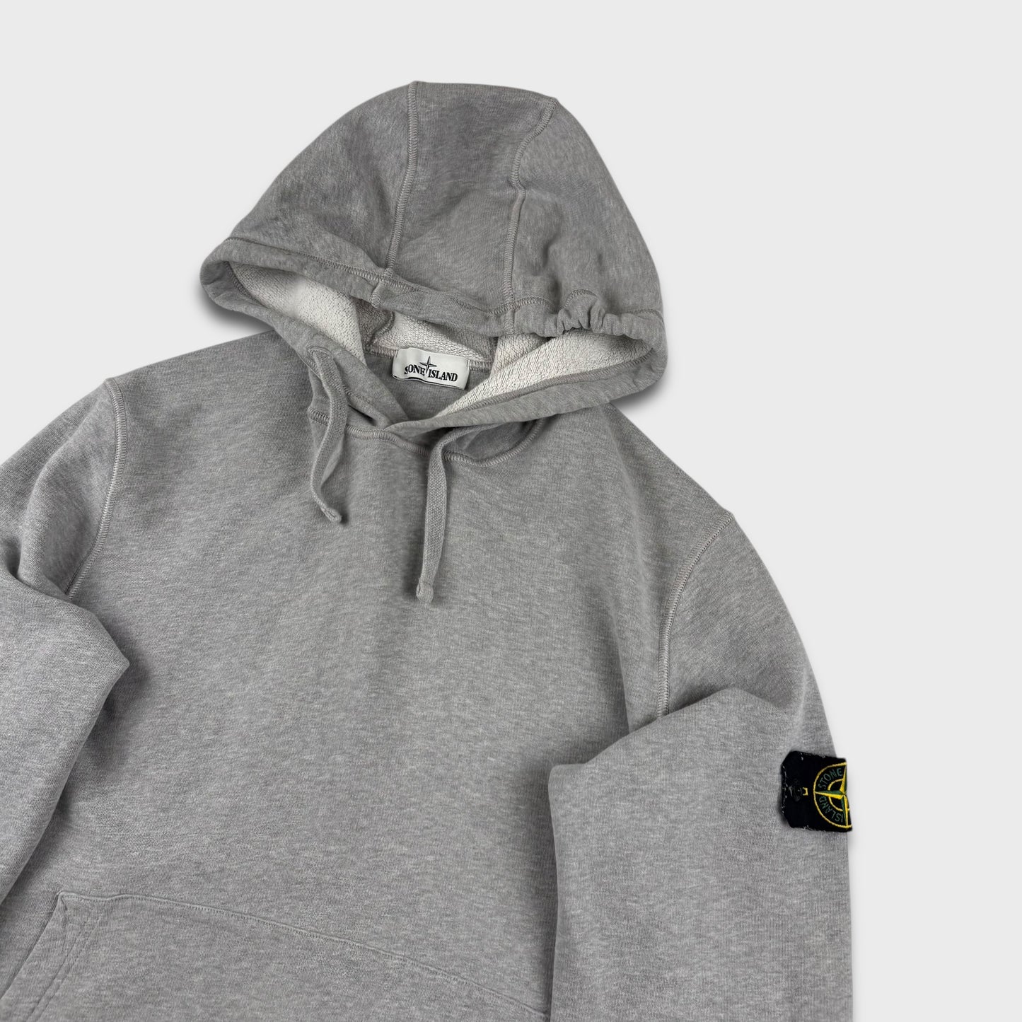 Stone Island Grey Pullover Hoodie XL