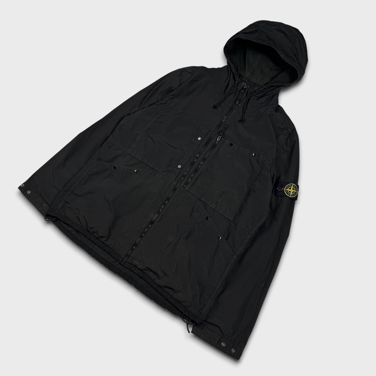 Stone Island Tela Weather Resistant Hooded Jacket XXL
