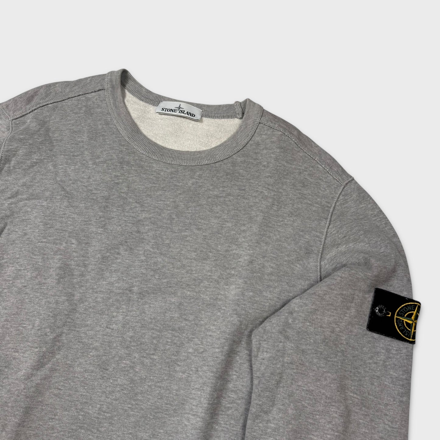 Stone Island Grey Crewneck Sweatshirt L
