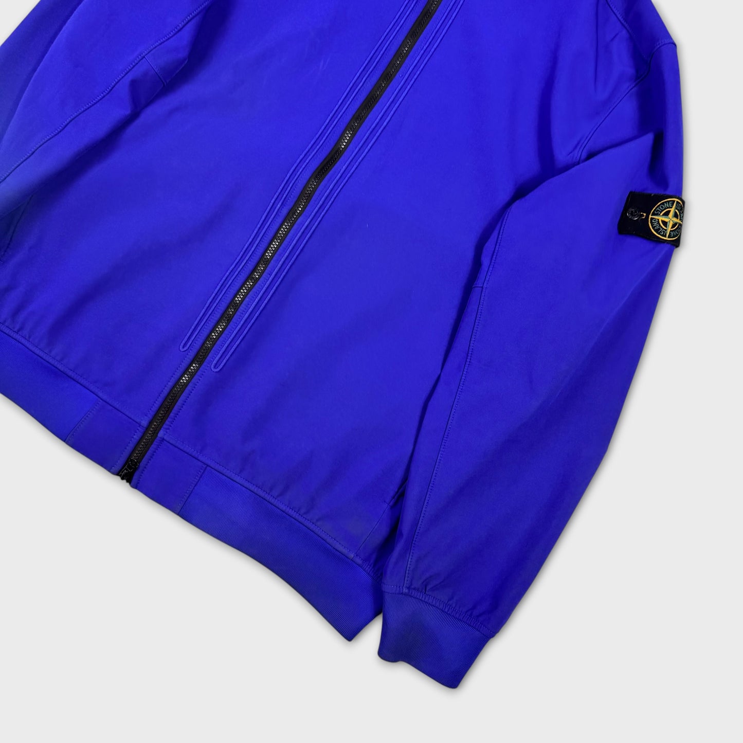 Stone Island Royal Blue Soft Shell Jacket 3XL