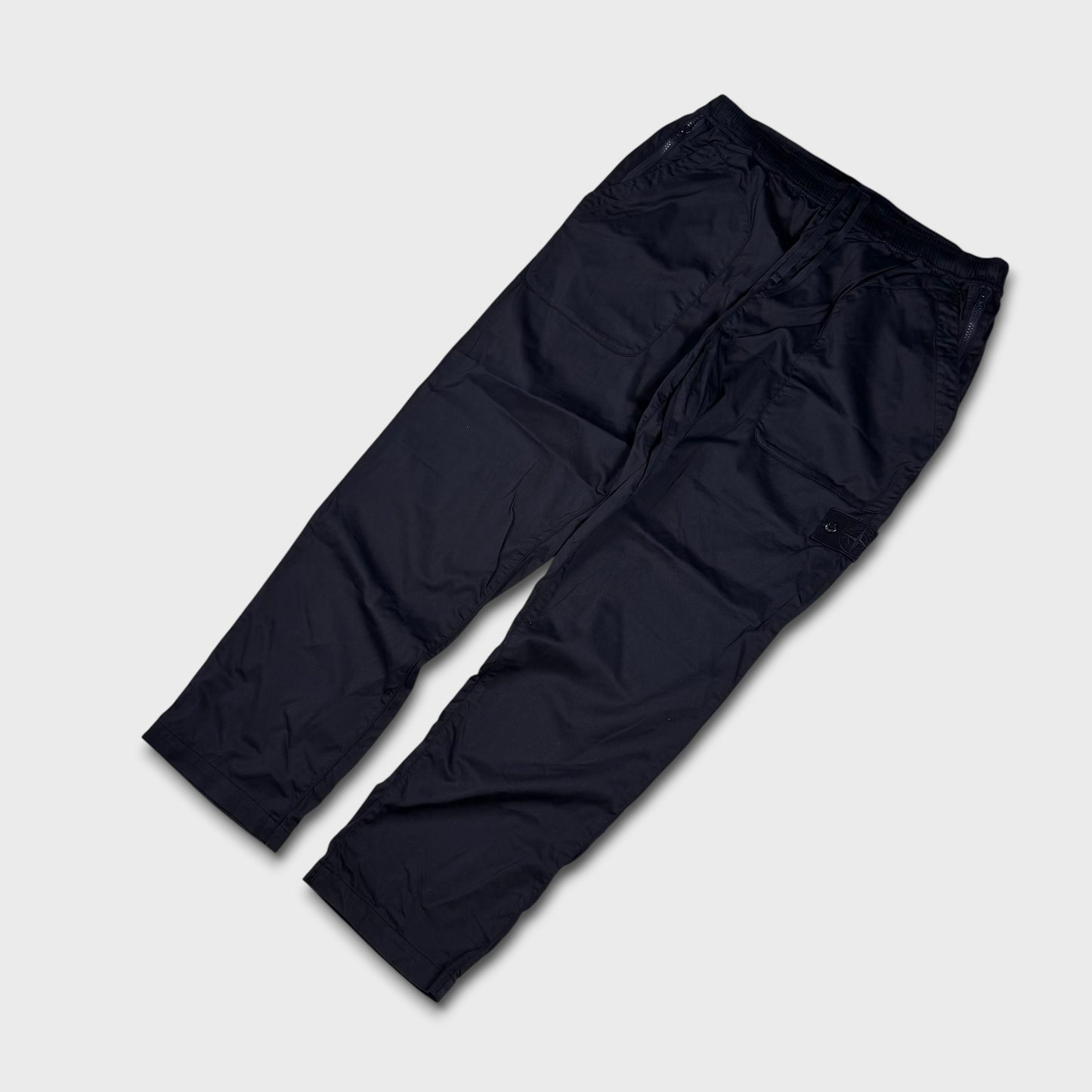 Stone Island Ghost Tela Navy Cargo Pants W38