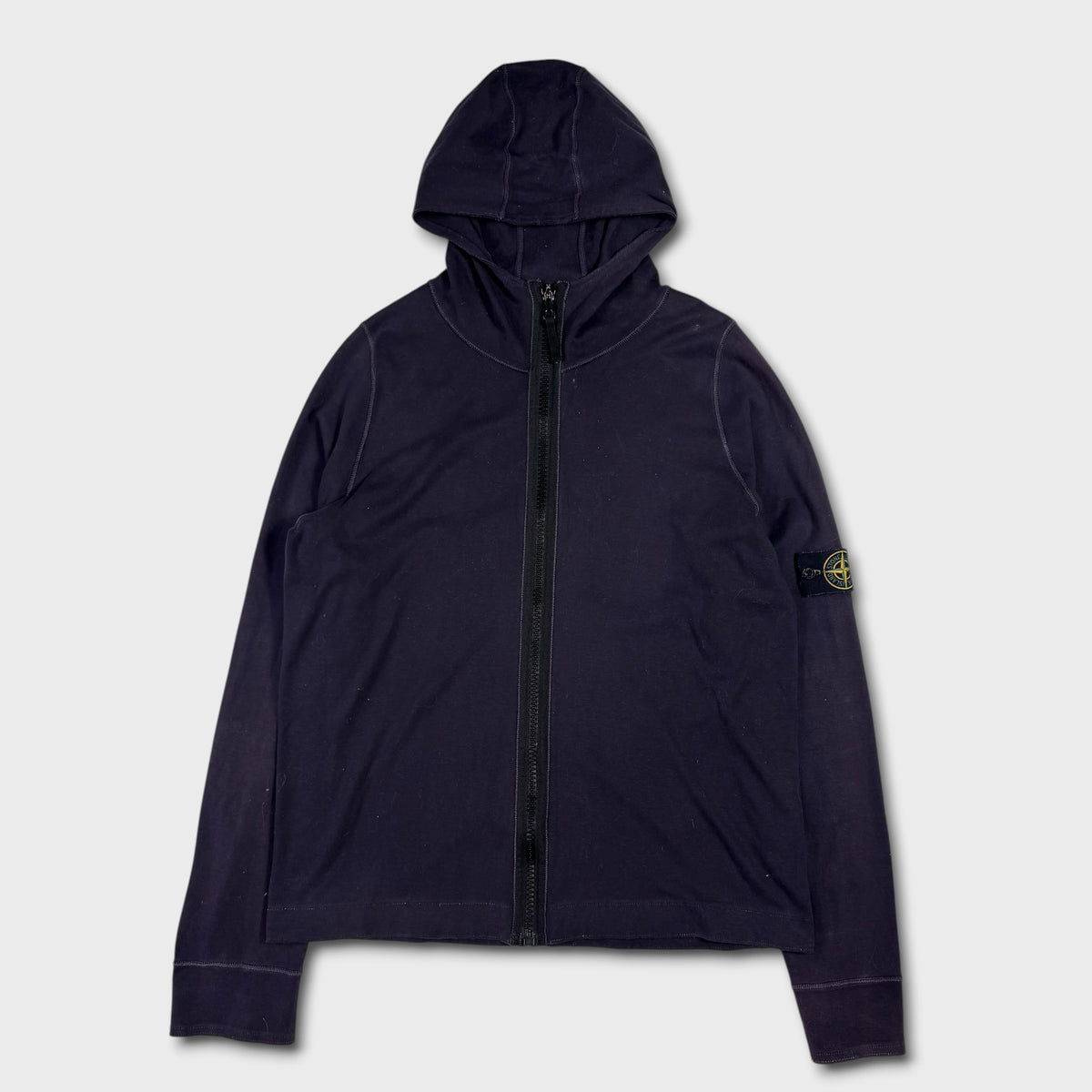 Stone Island 2000’s Purple Zip Hoodie XL