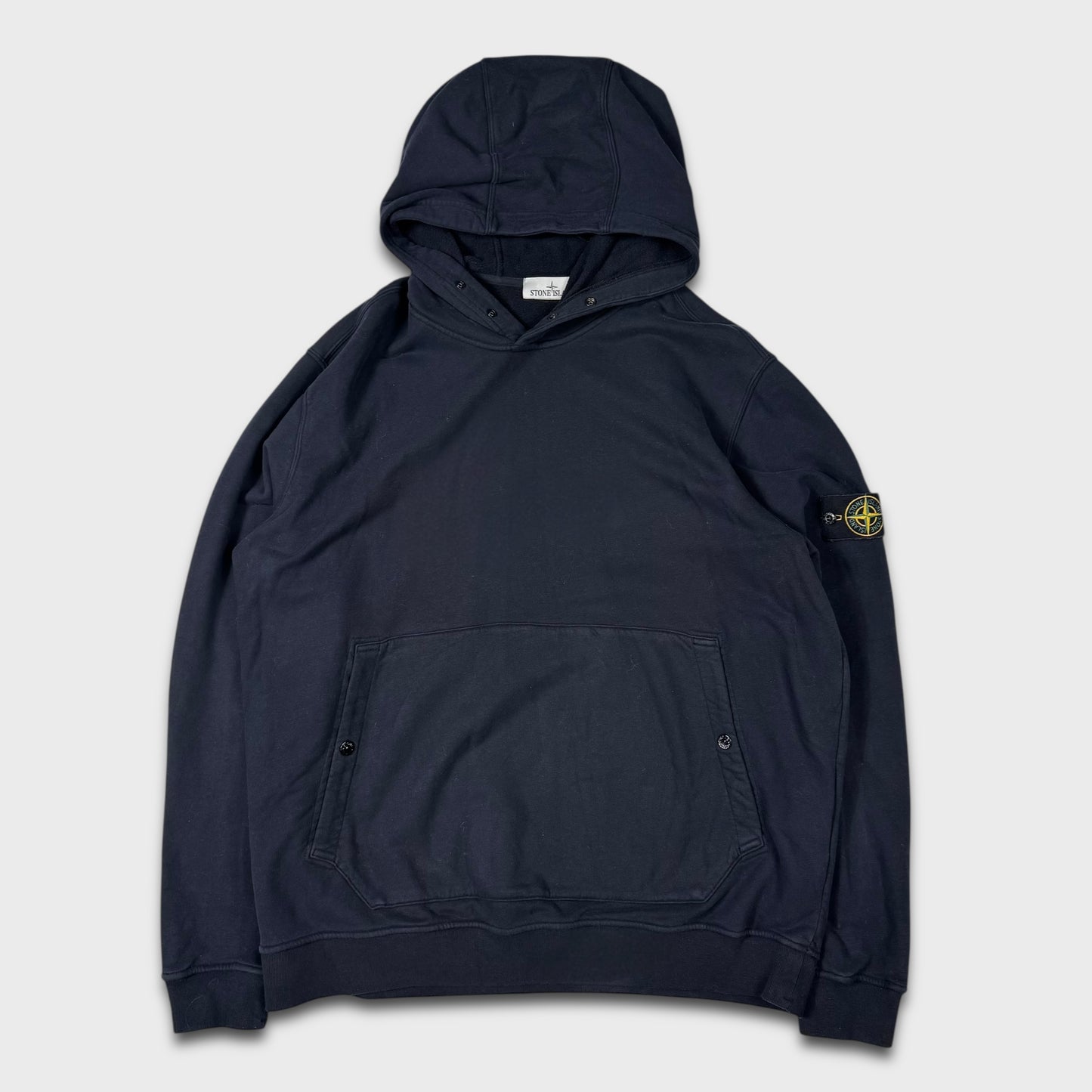 Stone Island Navy Pullover Hoodie 3XL