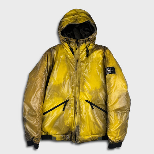 Stone Island ‘Ice Jacket’ Down Yellow / Brown M