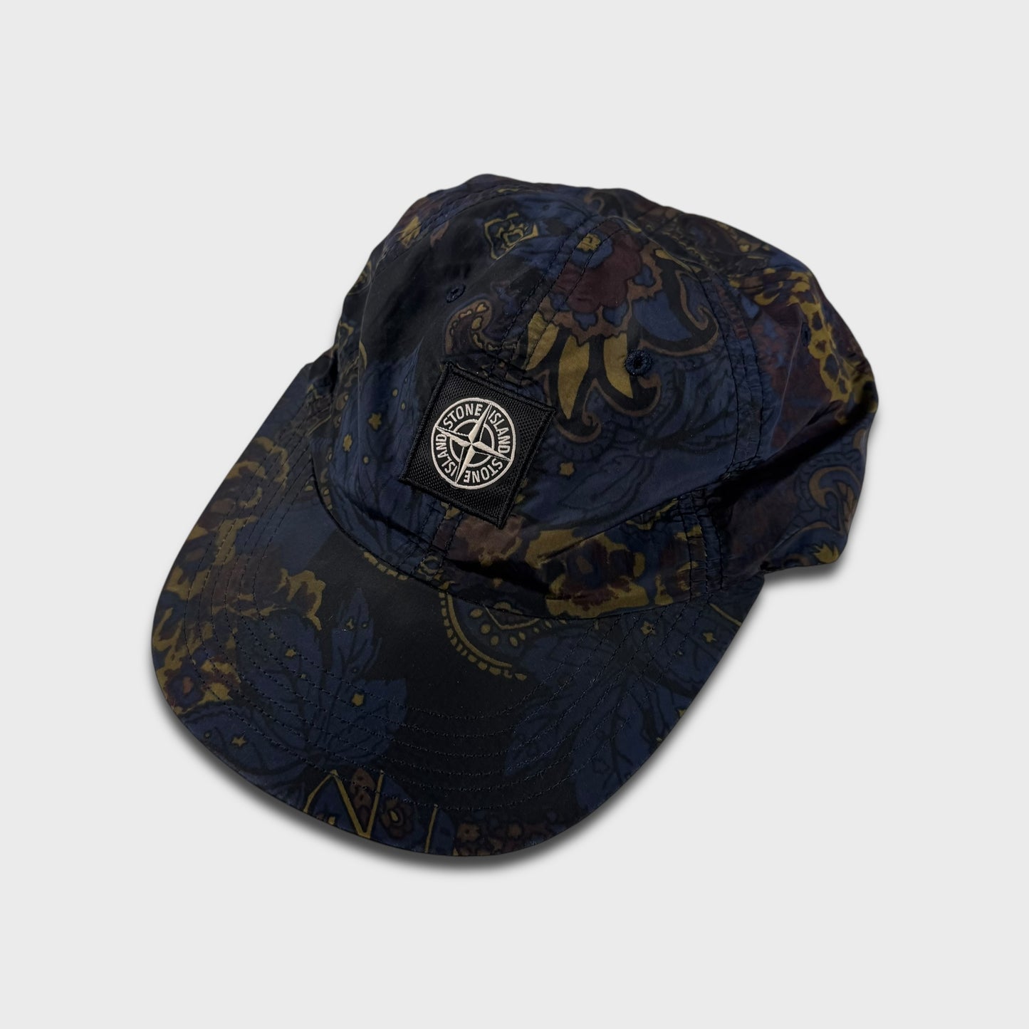 Stone Island x Supreme Paisley Nylon Metal Cap OS