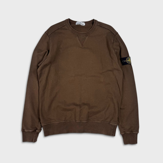 Stone Island Khaki Green Crewneck L