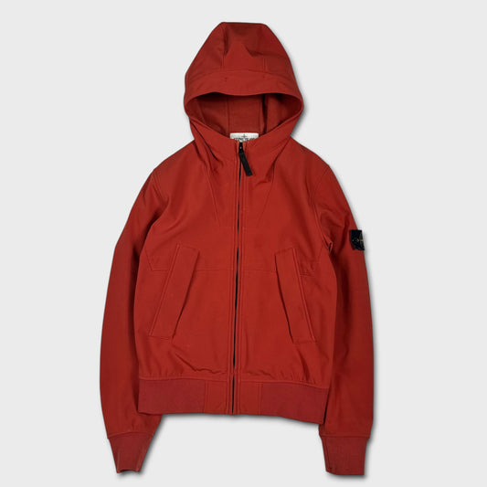 Stone Island Red Soft Shell-R Jacket S