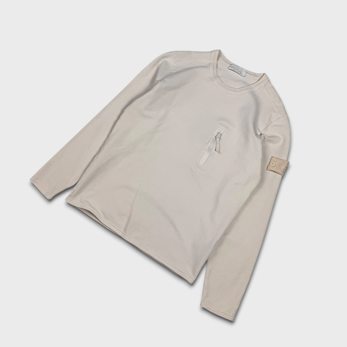 Stone Island Natural Ghost Crewneck M