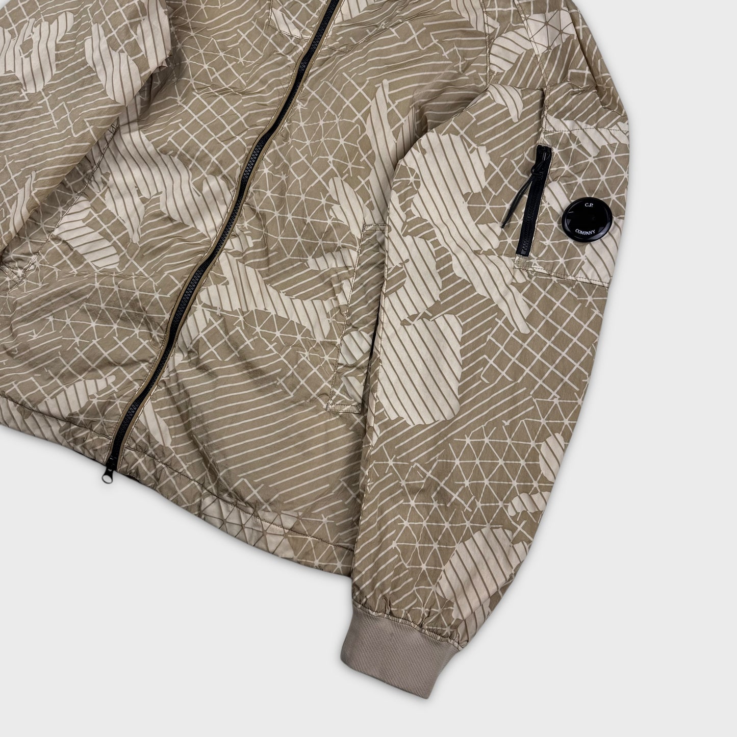 CP Company Camo Net Zip Jacket L