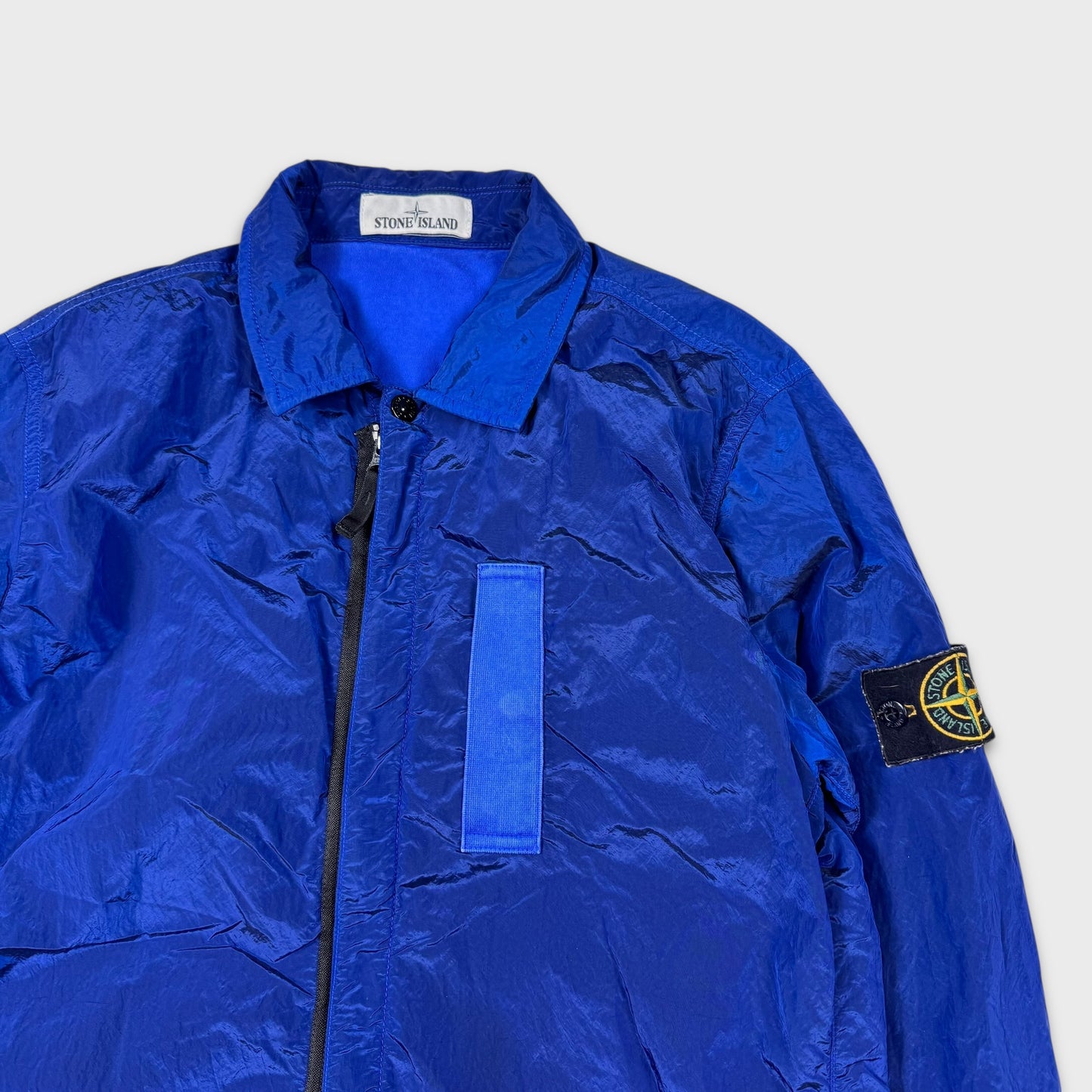 Stone Island Royal Blue Overshirt Jacket M