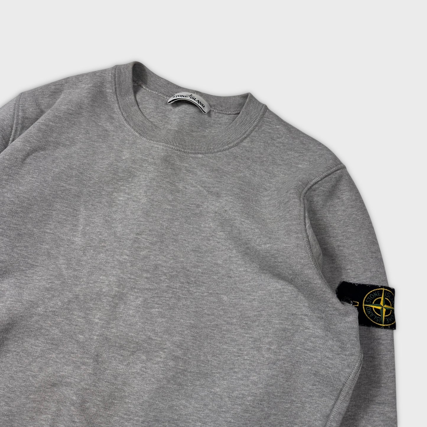 Stone Island Grey Crewneck Sweatshirt M