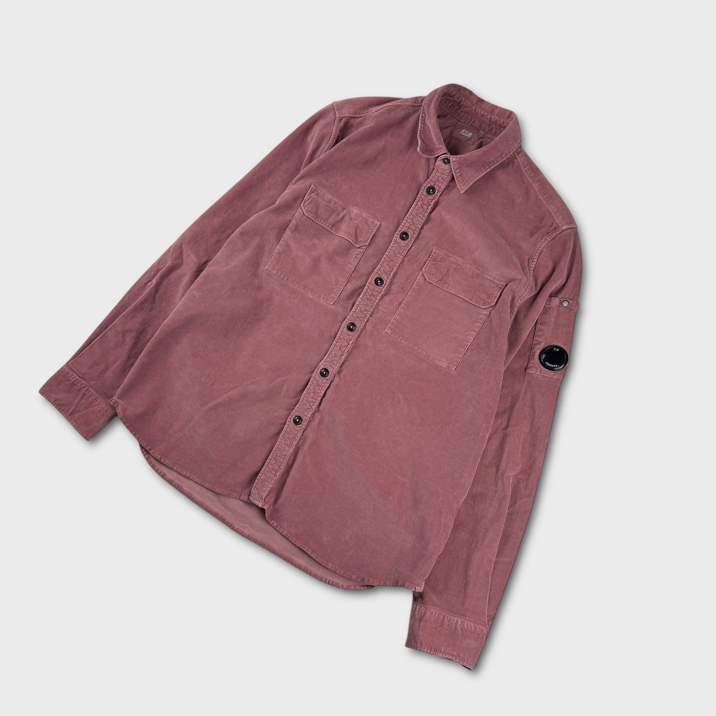 CP Company Pink Lens Corduroy Overshirt XXL