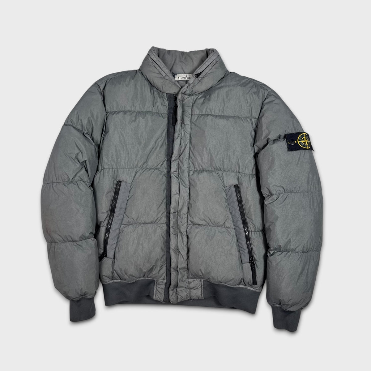 Stone Island Garment Dyed Crinkle Reps NY Down Puffer Jacket S