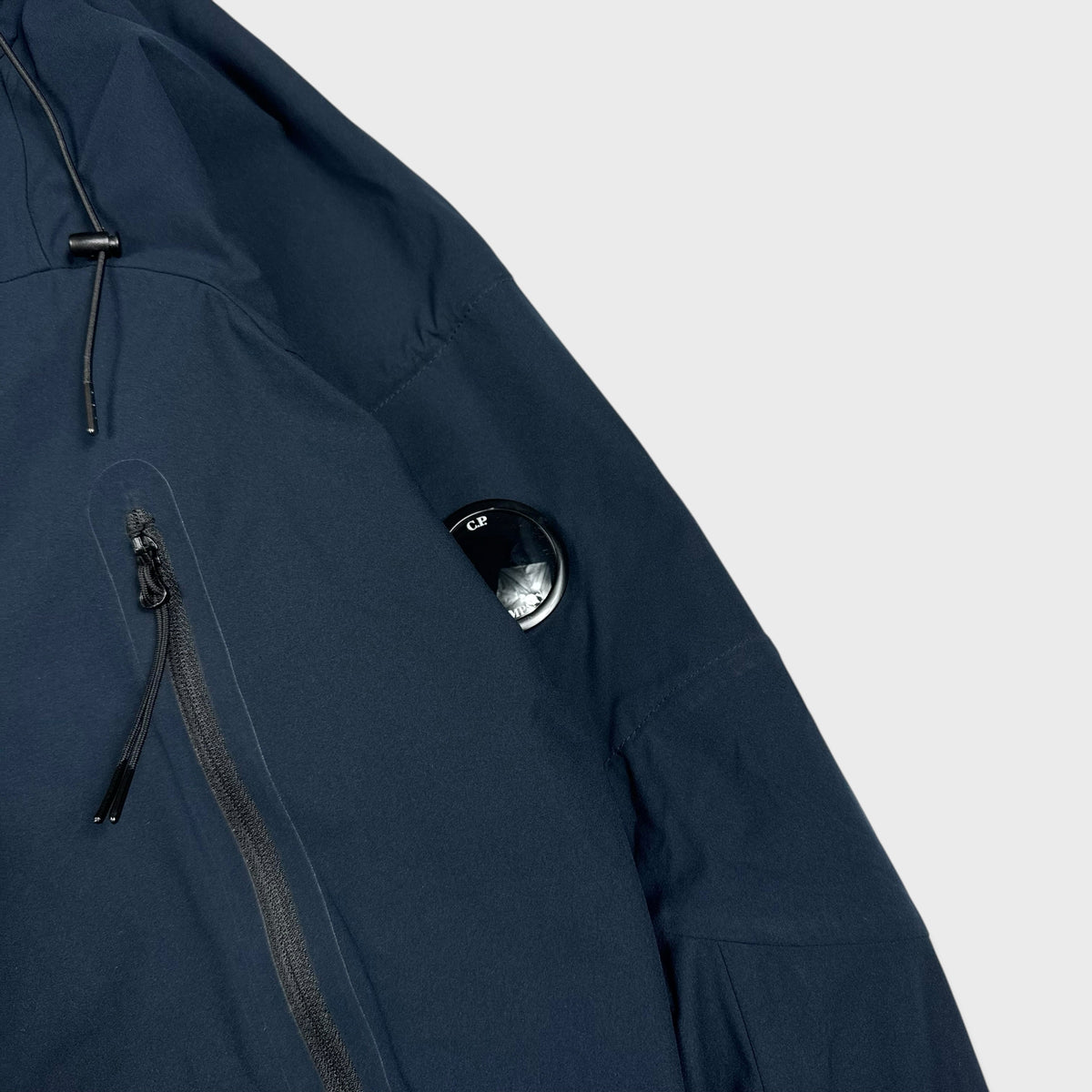 CP Company Navy Pro-Tek Hooded Lens Jacket XL