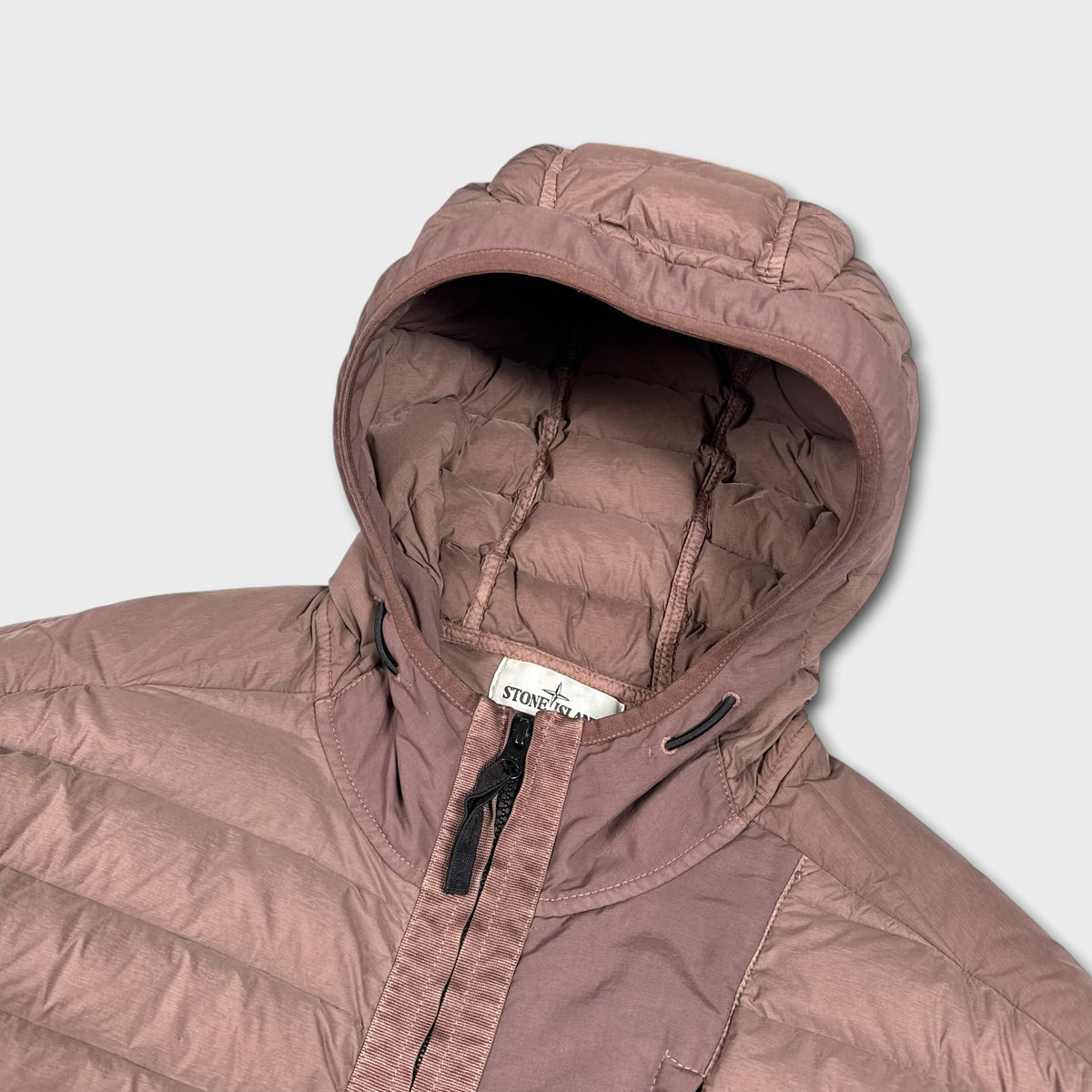 Stone Island Loom Woven Down Chambers Stretch Nylon-TC Jacket XXL