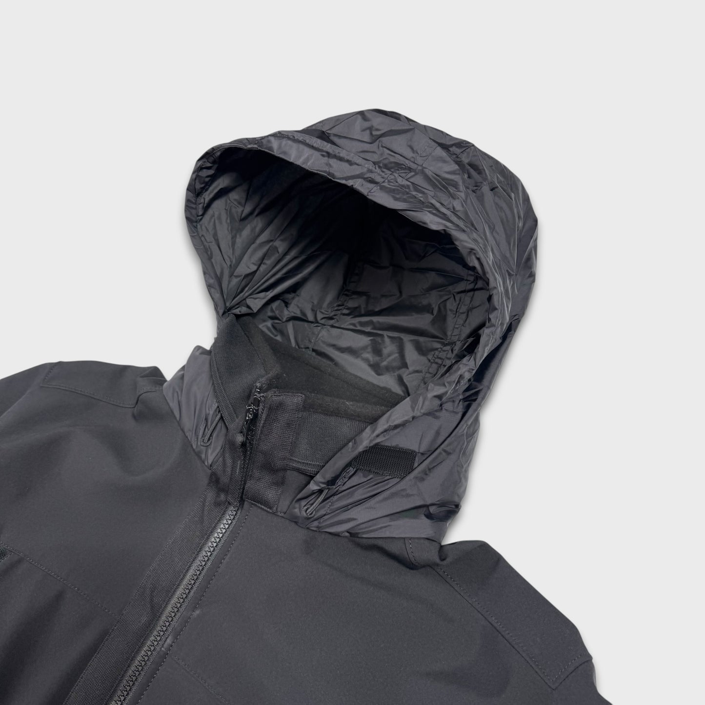 Stone Island Black Soft Shell-R Jacket XL