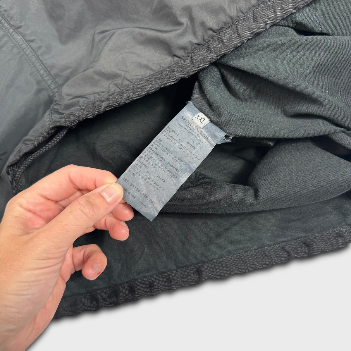 Stone Island Tela Weather Resistant Hooded Jacket XXL