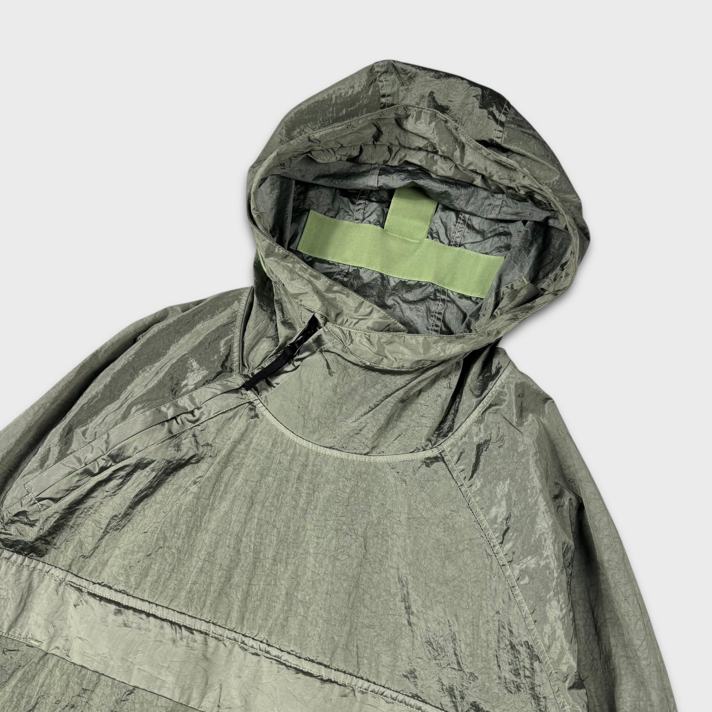 Stone Island Nylon Metal Watro-TC Regenerated Econyl Nylon Smock Jacket L