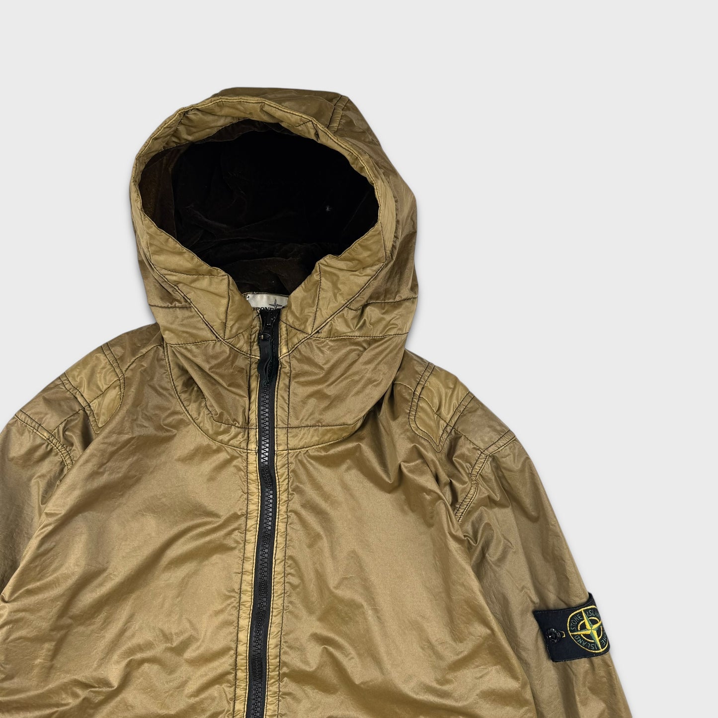 Stone Island ‘Lamy Flock’ Hooded Jacket XL