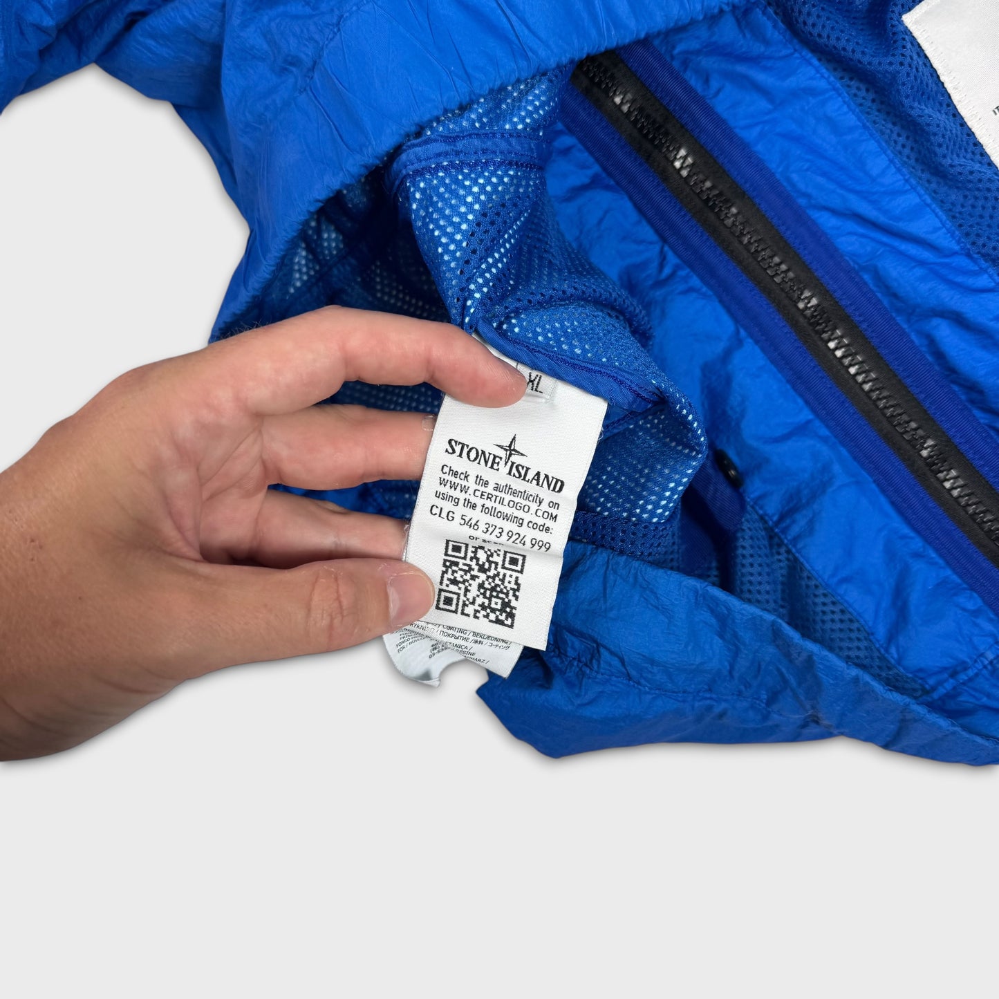 Stone Island Royal Blue Membrana TC Jacket M