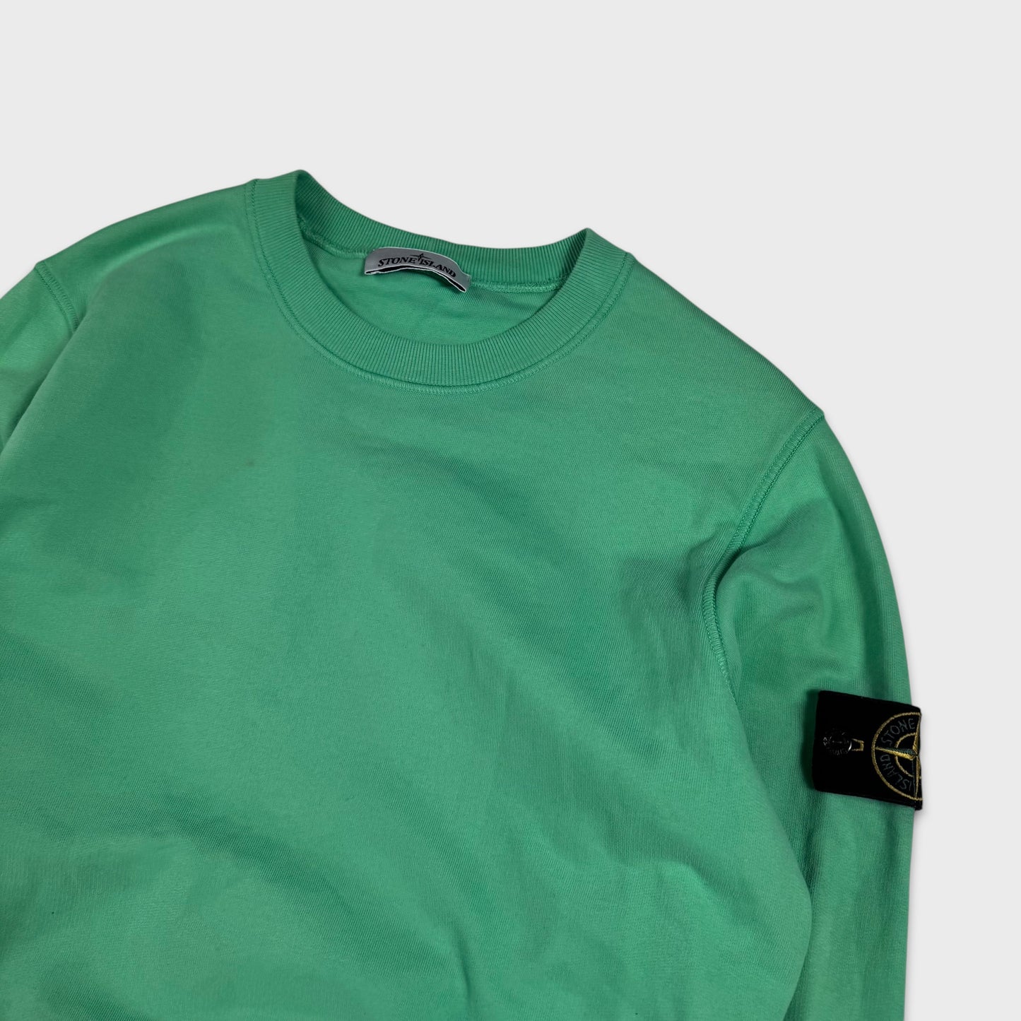 Stone Island Green Crewneck Sweatshirt M