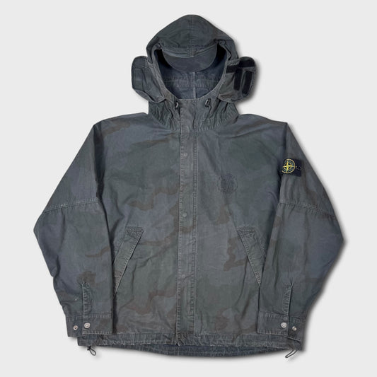 Stone Island x Supreme ‘Brushed Cottkon 2C Camo’ Riot Mask Jacket L