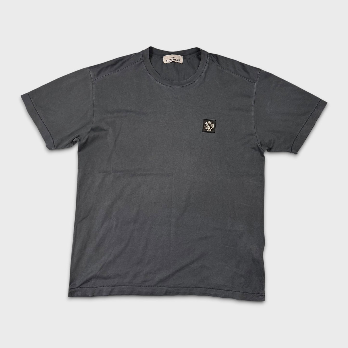 Stone Island Avio Grey Compass T-Shirt XL
