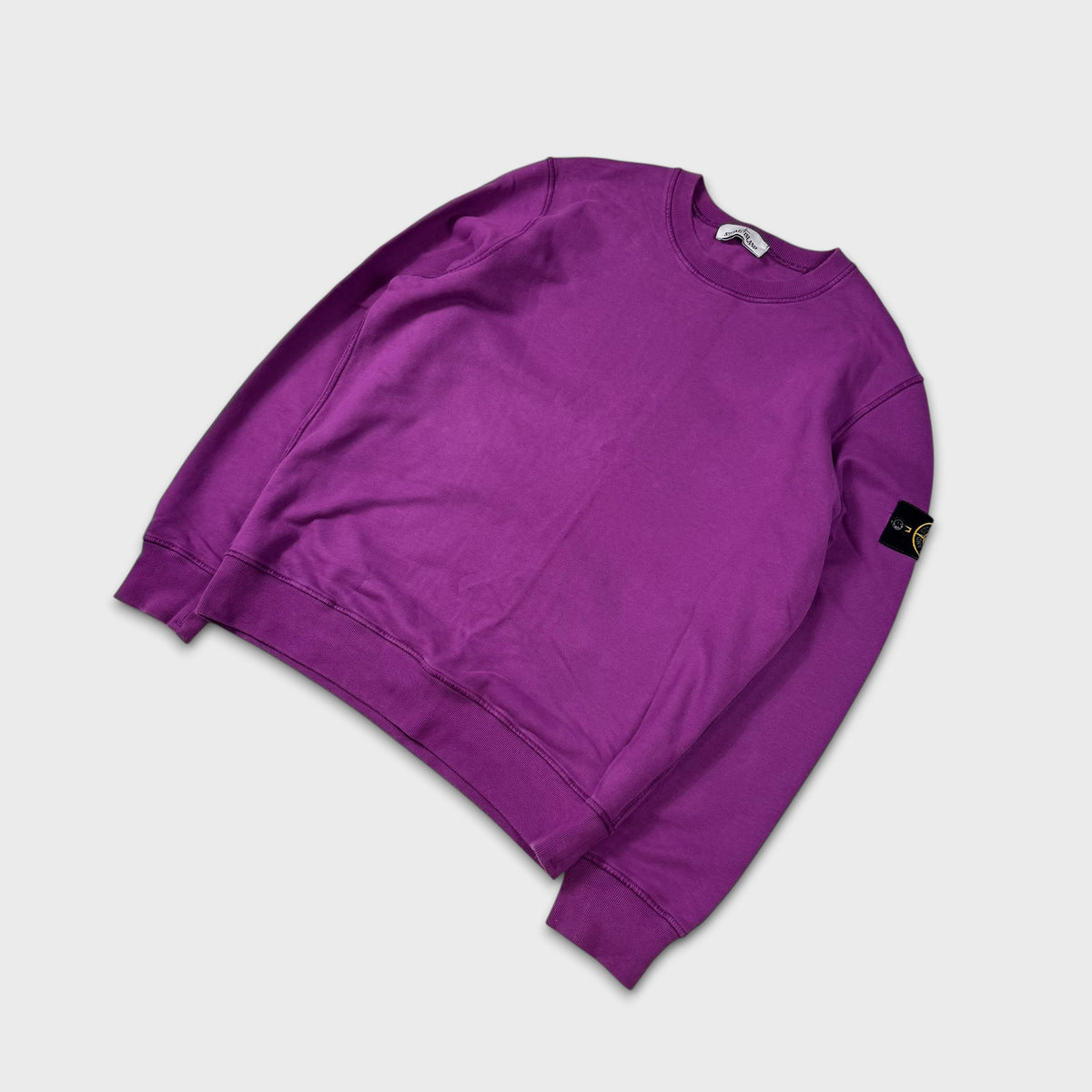 Stone Island Purple Crewneck L