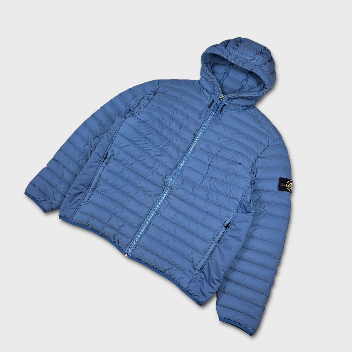Stone Island Loom Woven Down Chambers Stretch Nylon Jacket 3XL