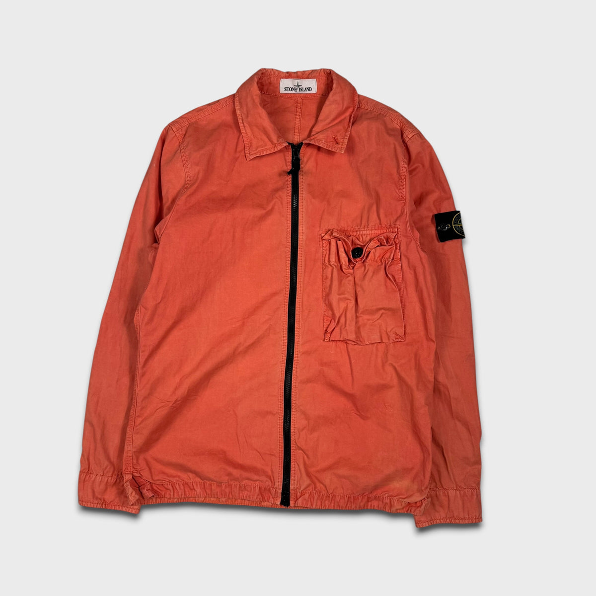 Stone Island Coral Full Zip Overshirt S