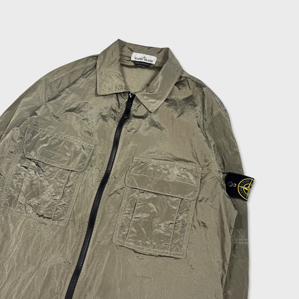 Stone Island Nylon Metal Ripstop Overshirt L