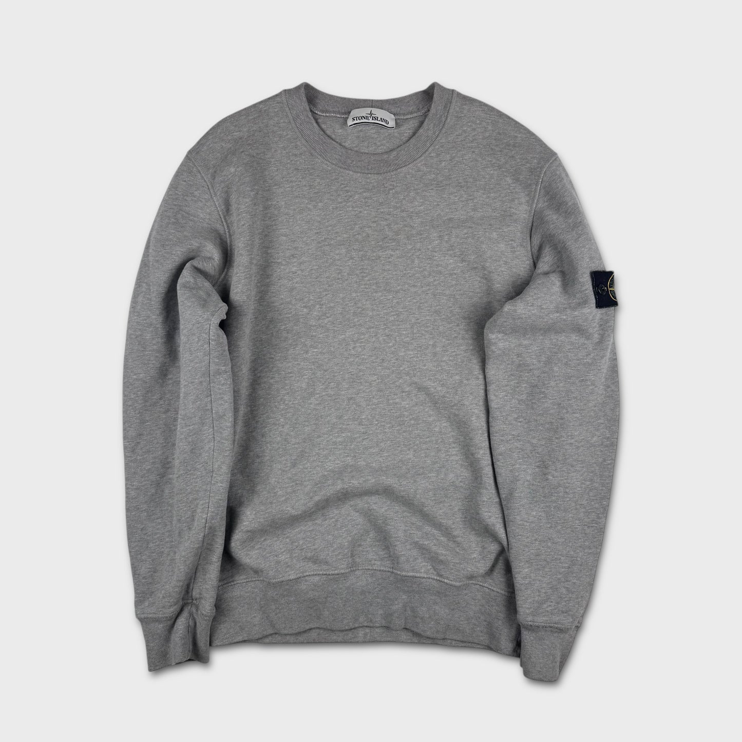 Stone Island Grey Crewneck Sweatshirt L