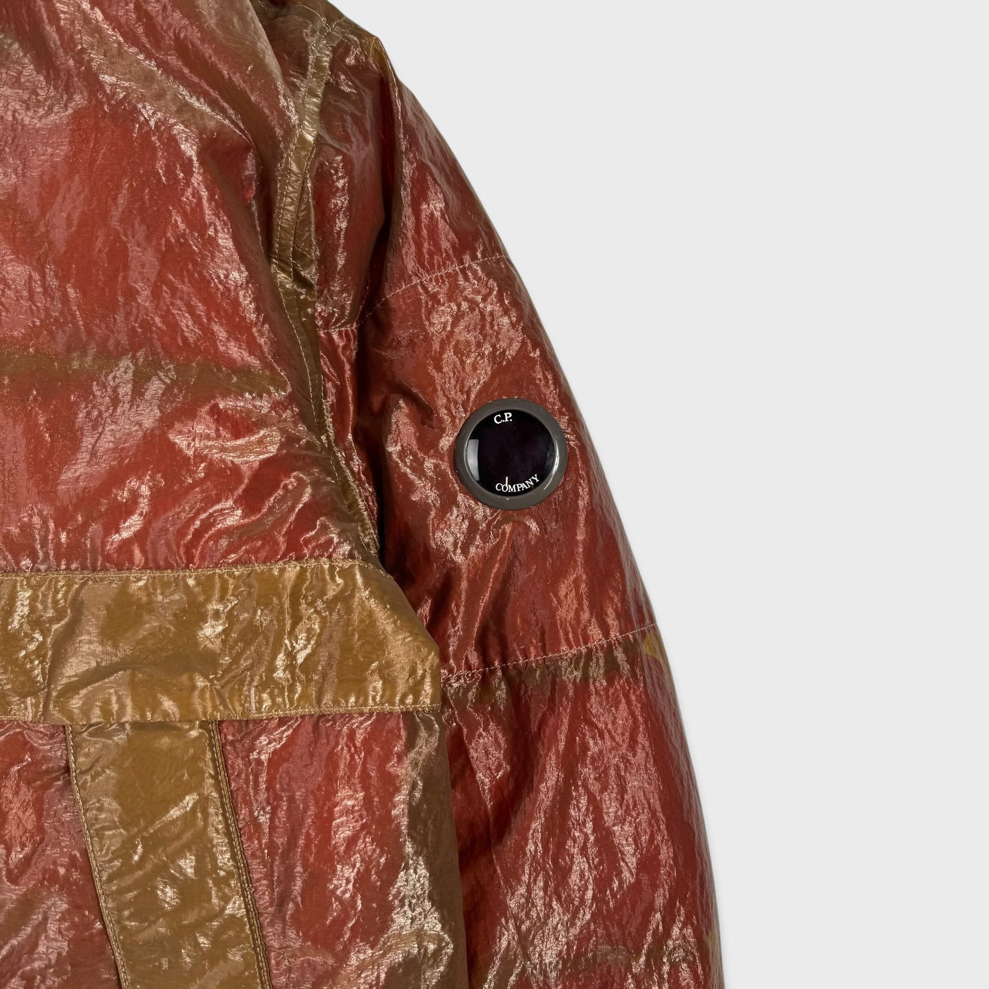 CP Company Kan-D Red / Green Transparent Jacket L