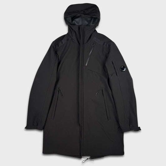 CP Company Soft Shell Fleece Hooded Parka Jacket M