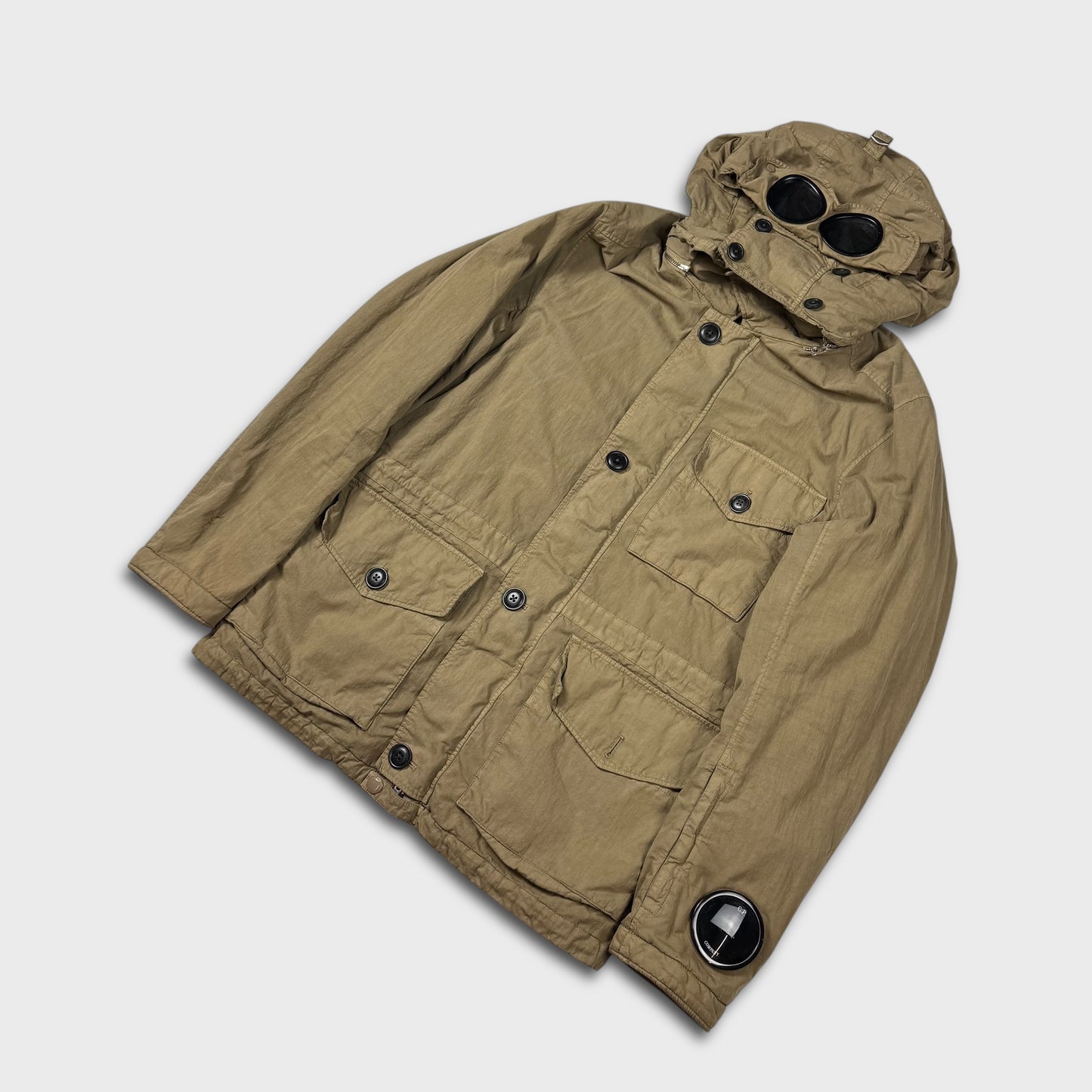 CP Company 50 Fili La Mille Goggle Hood Watchviewer Jacket M