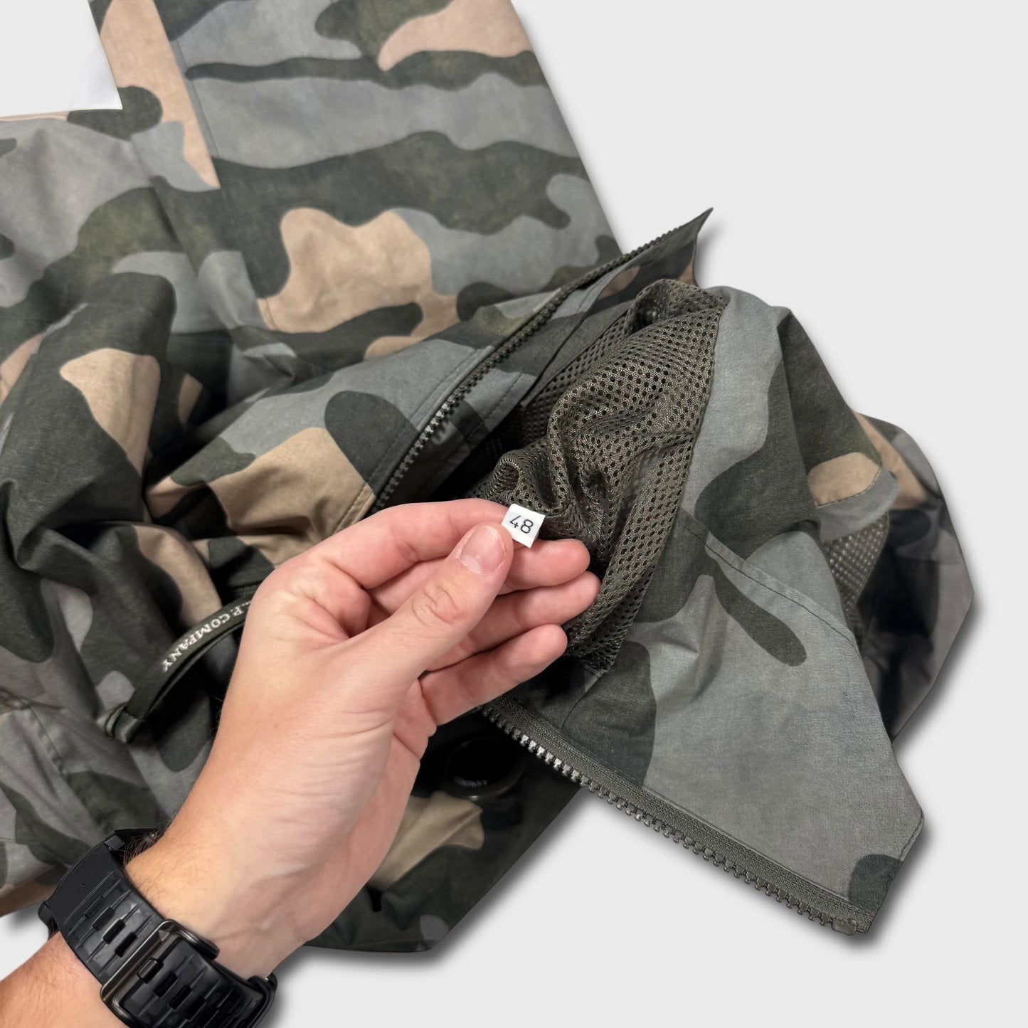 CP Company Camouflage Pro-Tek Lens Hooded Jacket M