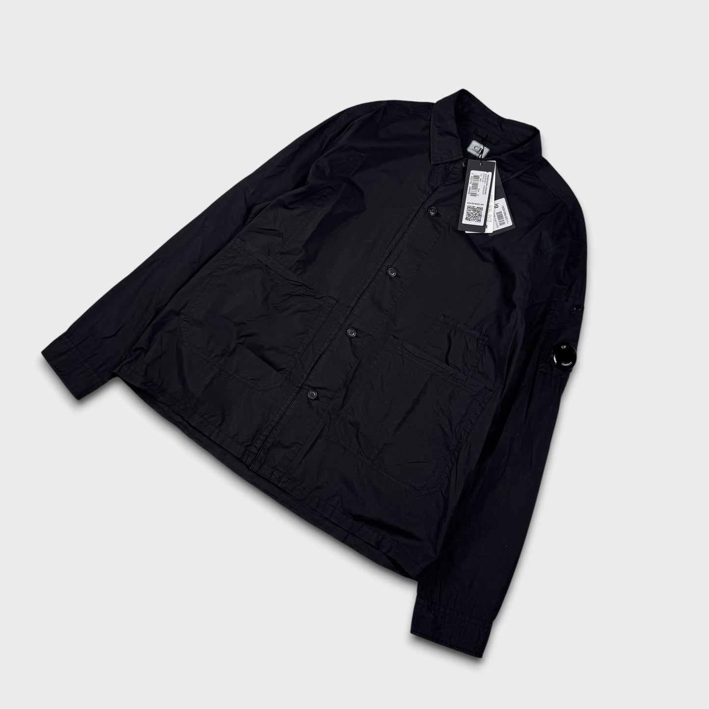 CP Company Tela Black Lens Overshirt BNWT XL