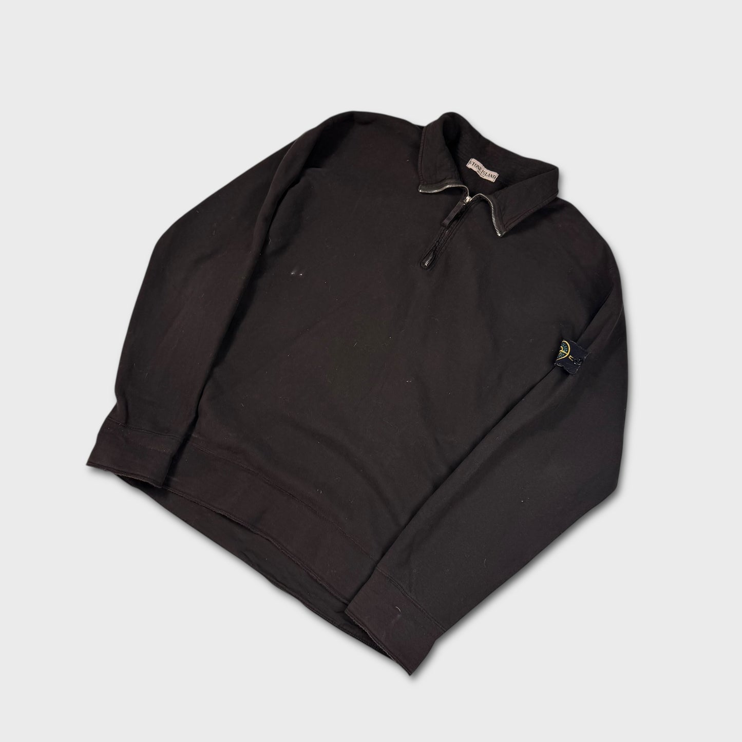 Stone Island Vintage 2000’s Quarter Zip Sweatshirt XXL