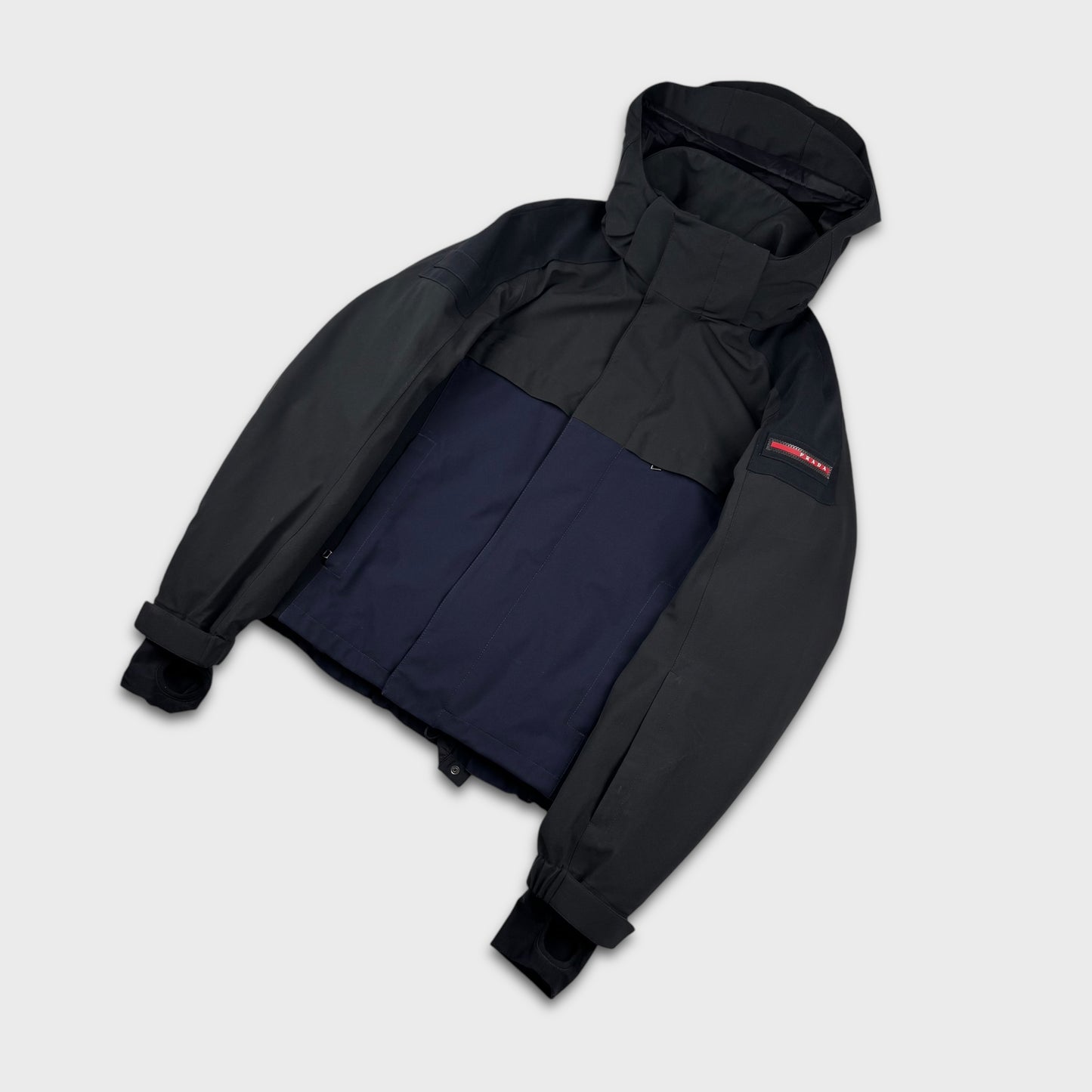 Prada Sport Two-Tone Ski Jacket L