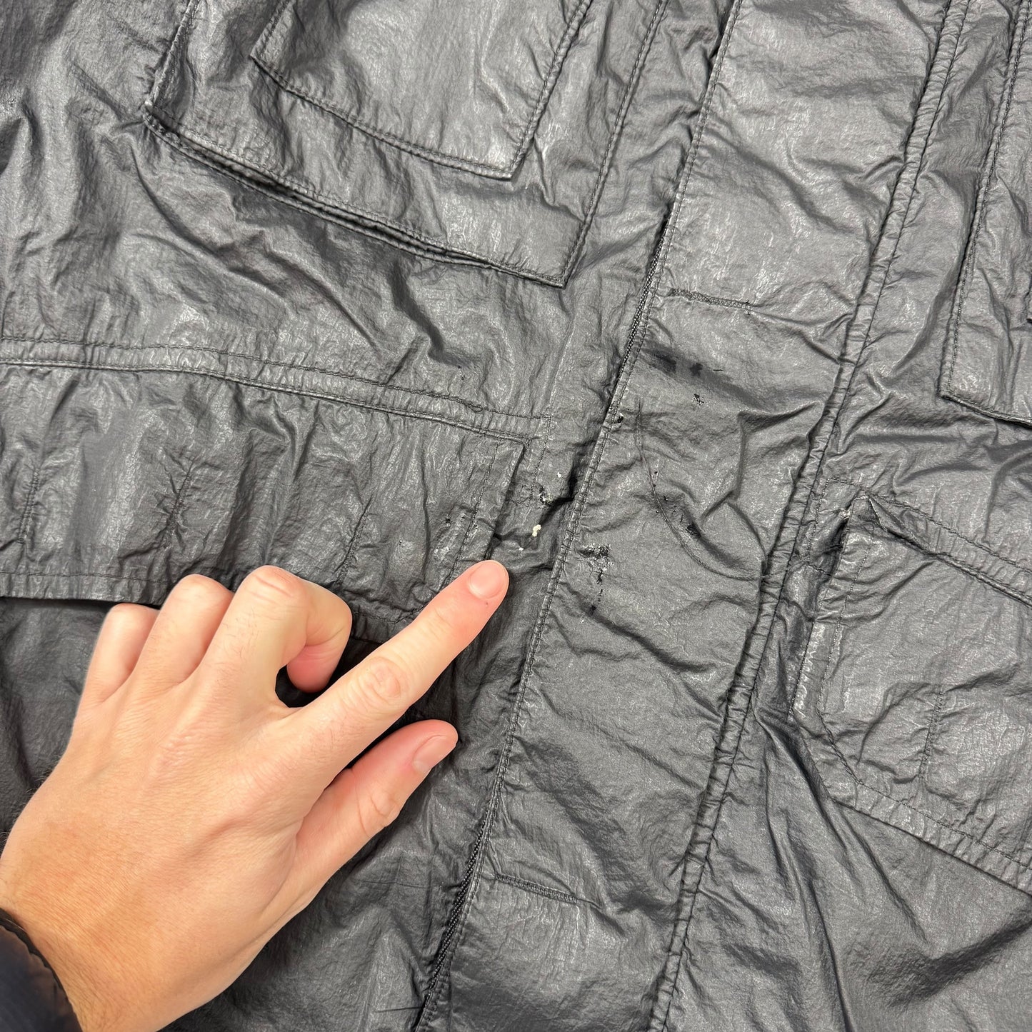 Stone Island 2000’s Mesh Layer Jacket L