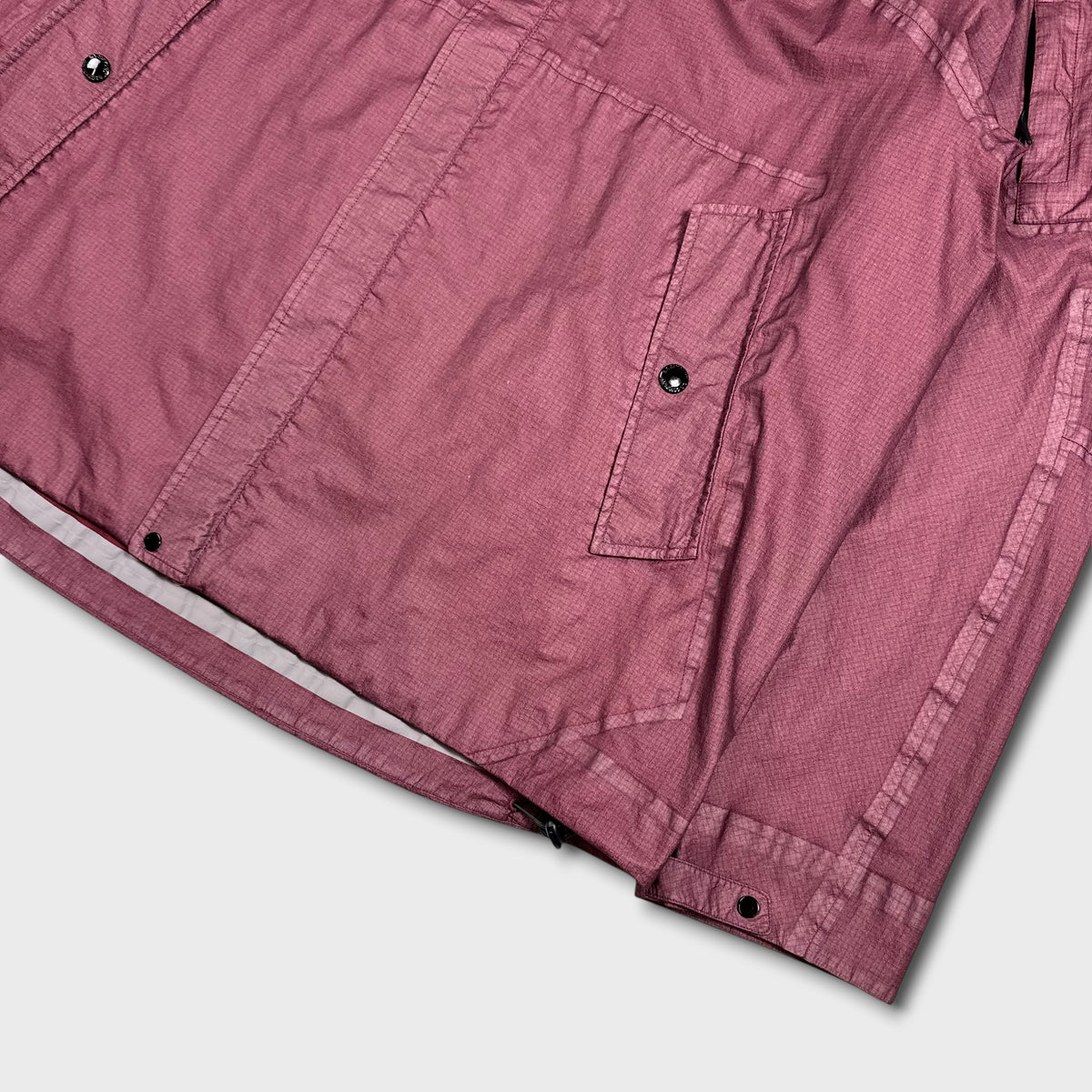 CP Company Burgundy Taped Seam Goretex G-Type Jacket 3XL