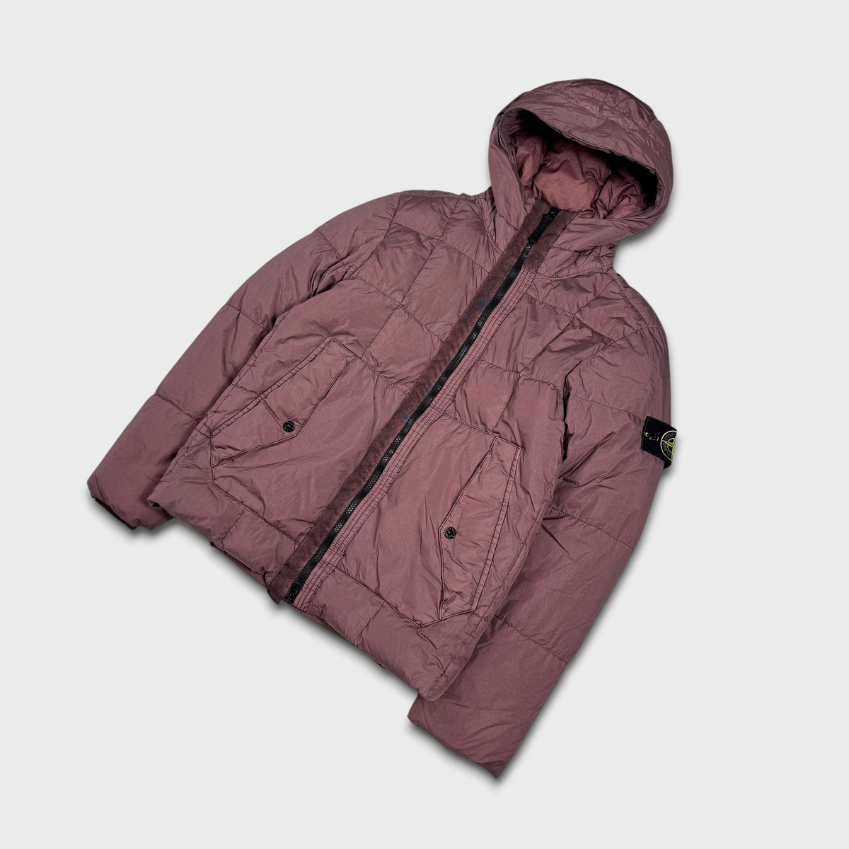 Stone Island Garment Dyed Crinkle Reps NY Down Jacket S