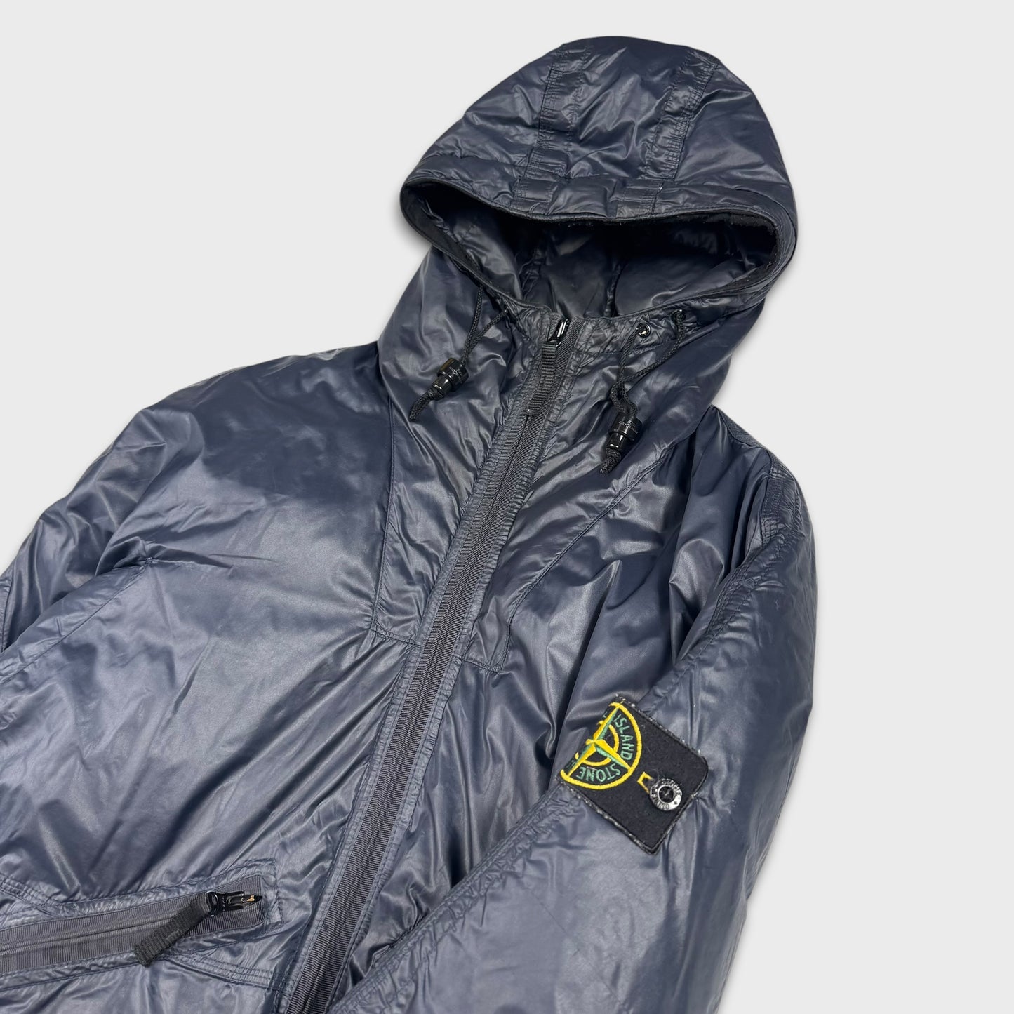 Stone Island Midnight Navy Goose Down Puffer Jacket S