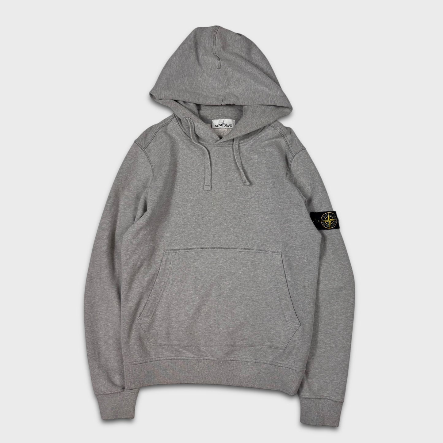 Stone Island Grey Pullover Hoodie M
