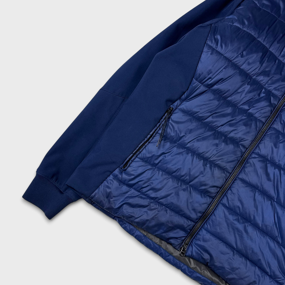 CP Company Navy Hybrid Soft Shell Goggle Jacket XXL