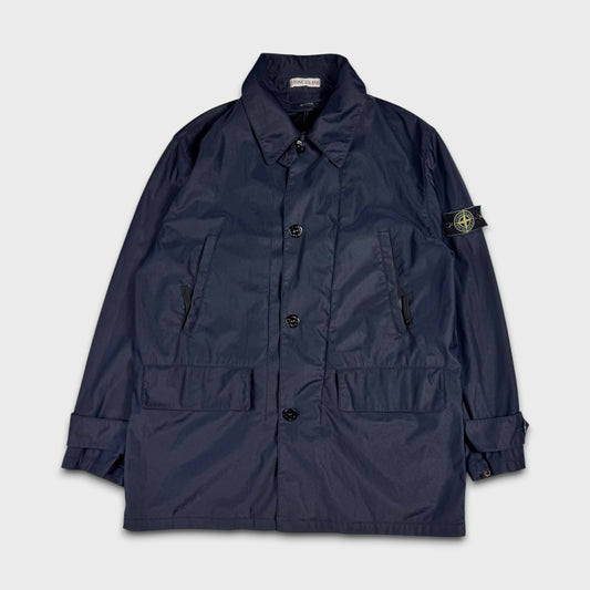 Stone Island 1997 Navy Nylam Parka Jacket L