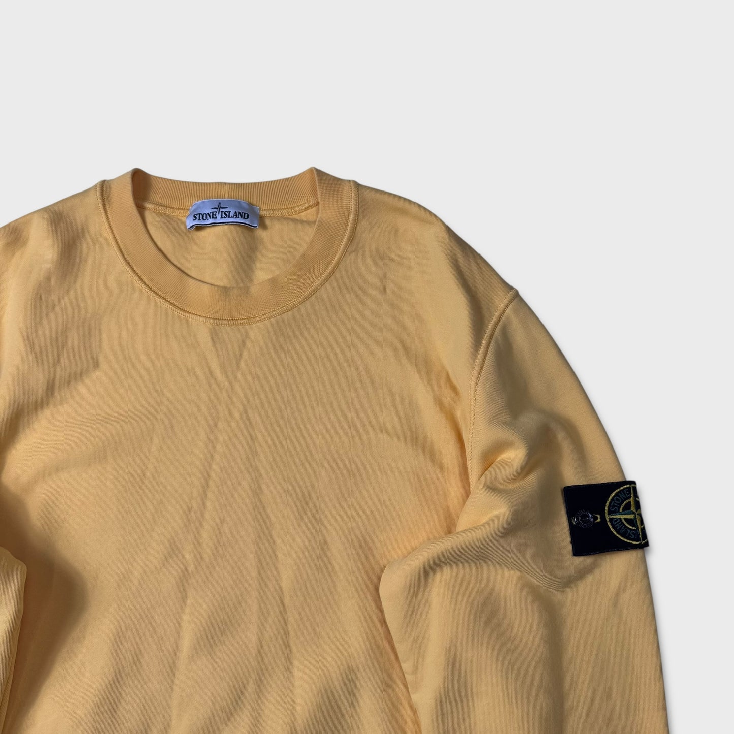 Stone Island Sunflower Yellow Crewneck L