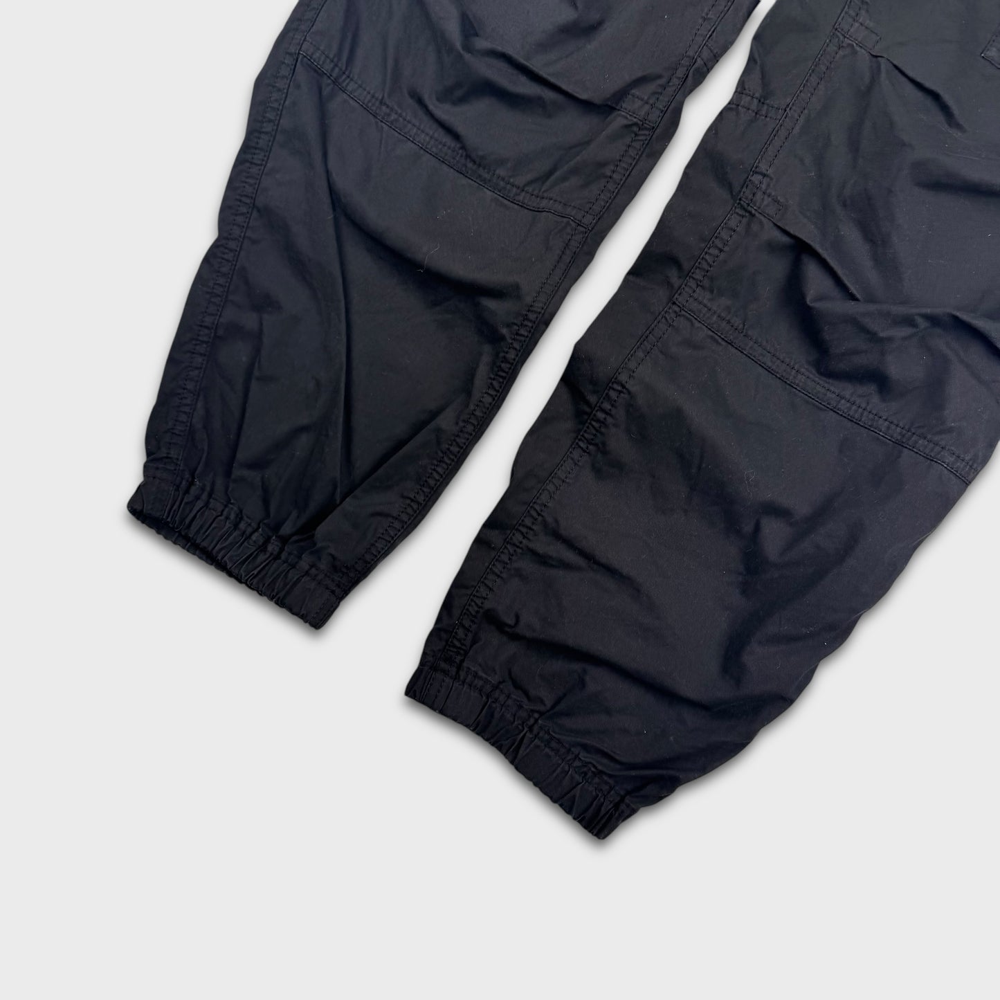 Stone Island Parachute Black Cargo Pants W30